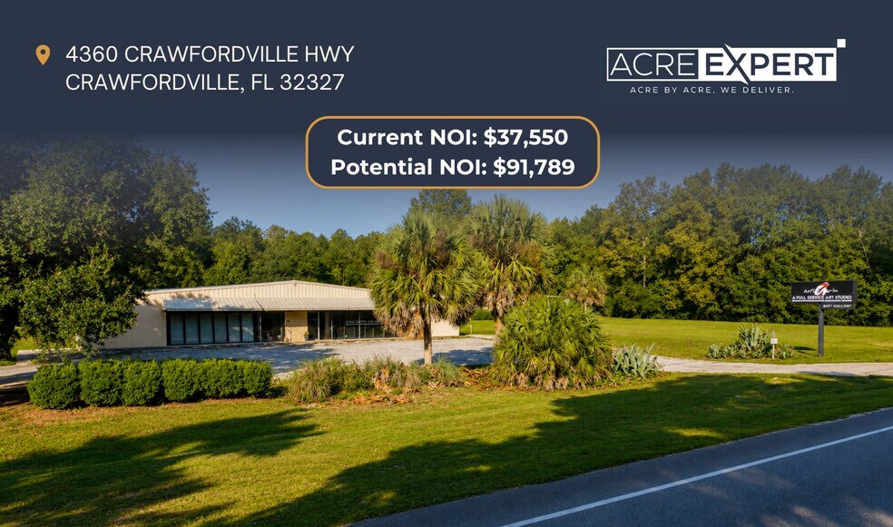 More Photos Of 4360 Highway 319, Crawfordville Freestanding For Sale