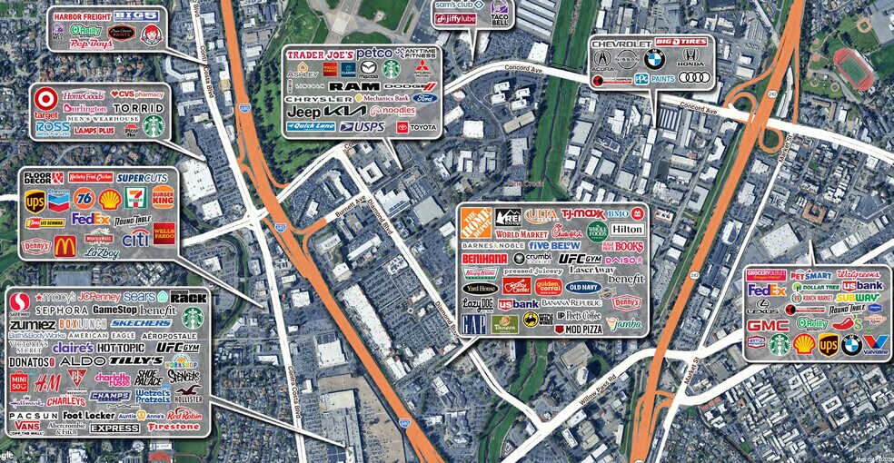 More Photos Of 545 Contra Costa Blvd, Pleasant Hill General Retail For Sale