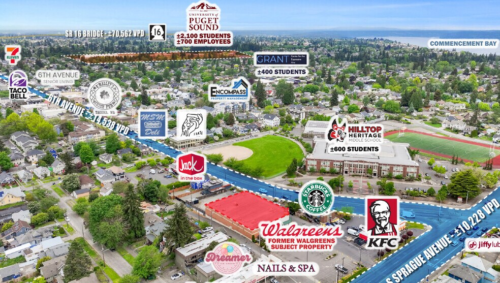 More Photos Of 2024 6th Ave, Tacoma Freestanding For Sale