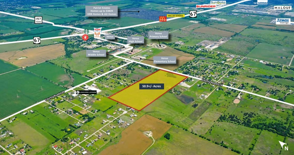 Primary Photo Of 1196 County 214 rd, Venus Land For Sale