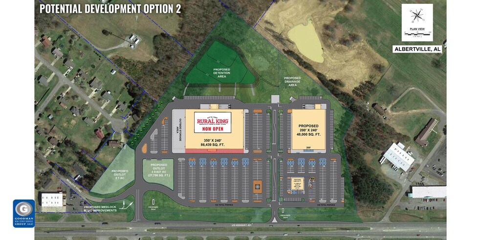 More Photos Of 4340 Us-431 Hwy S, Albertville Land For Sale