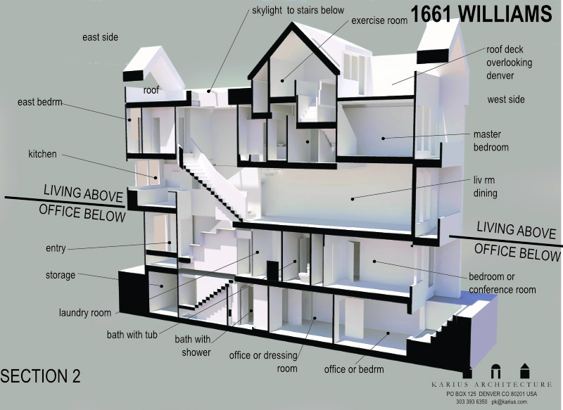 Primary Photo Of 1661 Williams St, Denver Office Residential For Sale