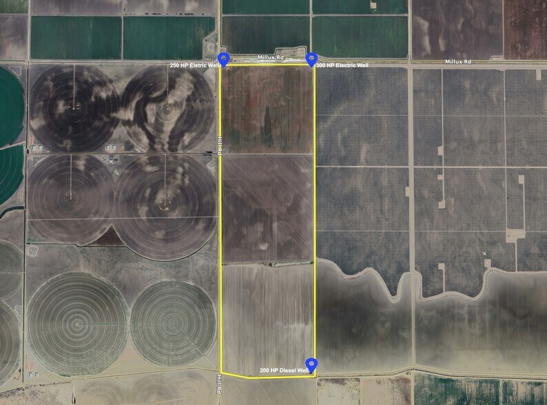 Primary Photo Of SEC of Hill Road & Millux Road, Bakersfield Land For Sale