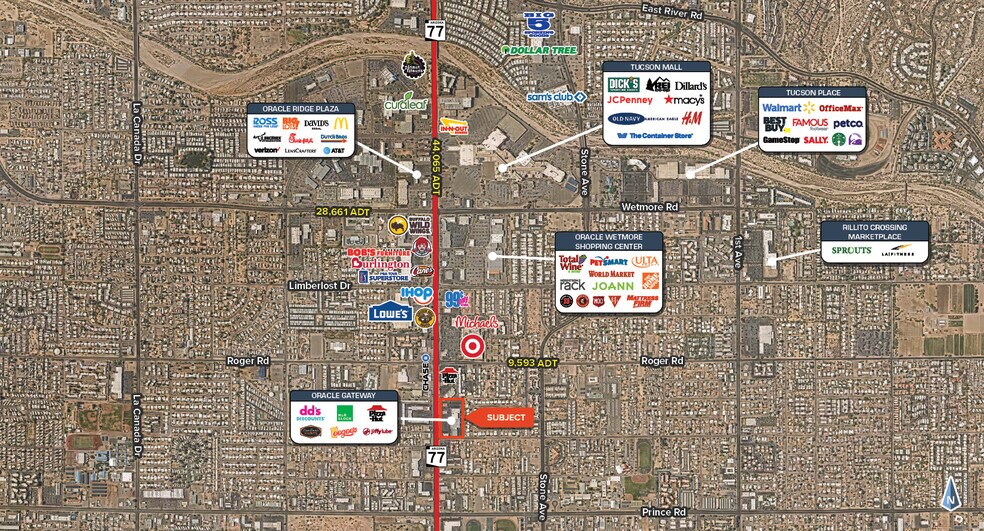 More Photos Of 3820-3840 N Oracle Rd, Tucson Unknown For Lease