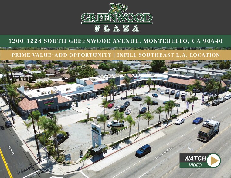 Primary Photo Of 1200-1228 S Greenwood Ave, Montebello General Retail For Sale