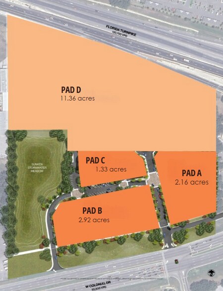 More Photos Of 17211 W Colonial Dr, Oakland Land For Lease