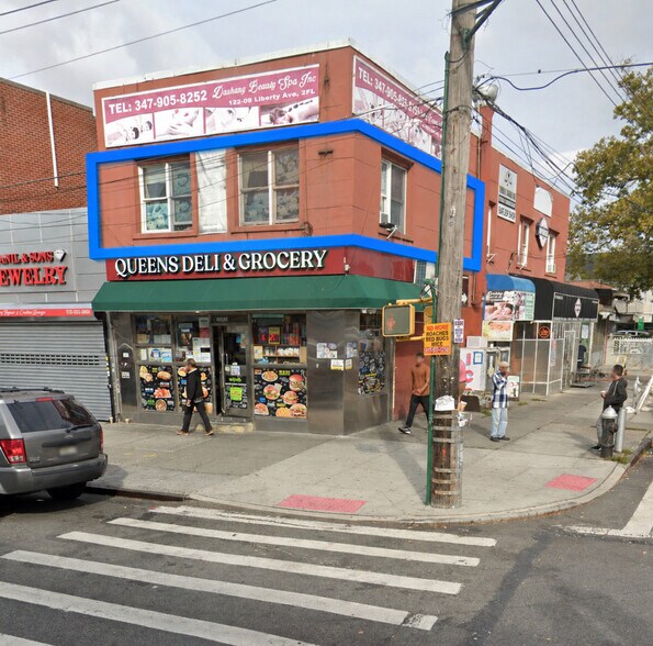 Primary Photo Of 12209 Liberty Ave, South Richmond Hill Fast Food For Lease