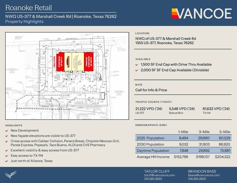 More Photos Of 1355 US 377 Hwy, Roanoke General Retail For Lease