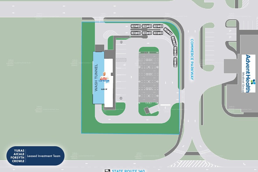 More Photos Of 18 Commerce Pky, Adairsville Carwash For Sale