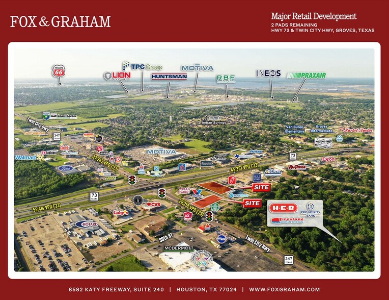 More Photos Of Highway 73 @ Twin City Highway, Groves Land For Lease