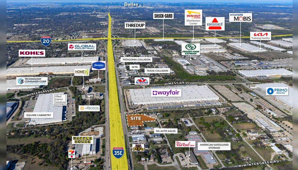 Primary Photo Of 2644 N Interstate 35 E, Lancaster Land For Sale