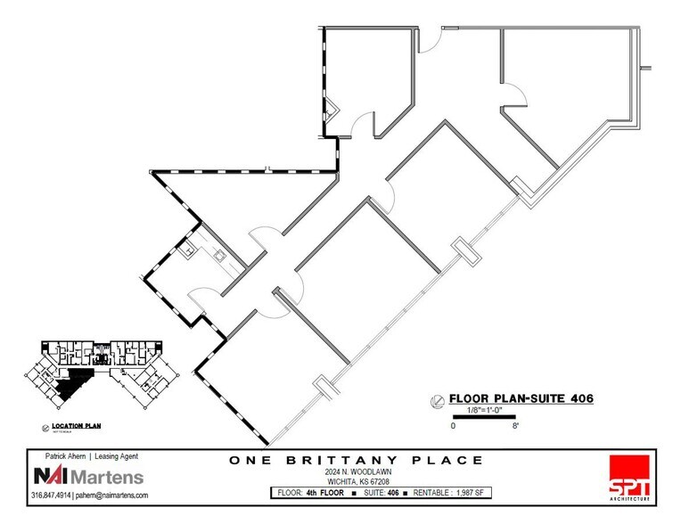 More Photos Of 2024 N Woodlawn St, Wichita Office For Lease