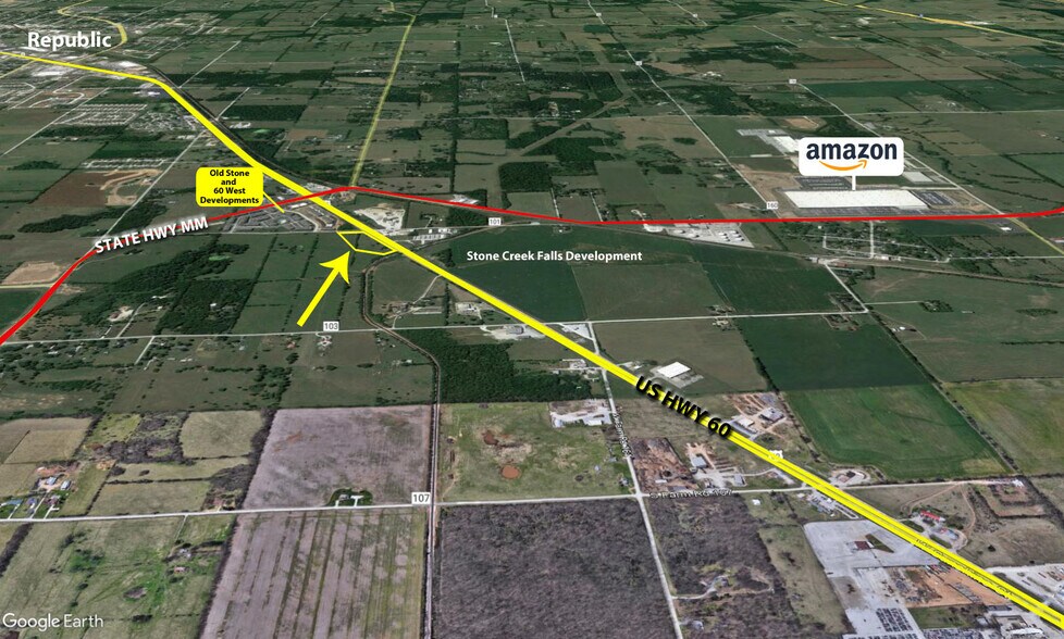 More Photos Of US 60, Republic Land For Sale