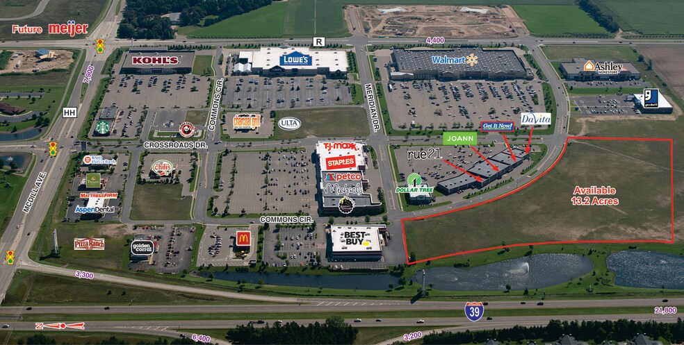 More Photos Of Commons Cir, Plover Land For Lease