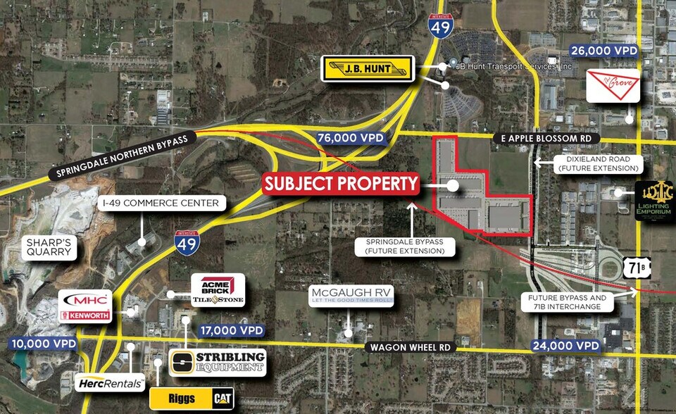 More Photos Of W Apple Blossom Ave, Lowell Industrial For Lease