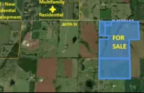 Primary Photo Of 16685 W 207th St, Spring Hill Land For Sale