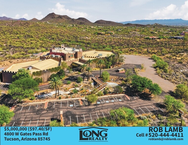More Photos Of 4800 W Gates Pass Rd, Tucson Specialty For Sale