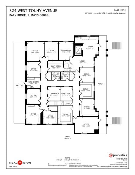 More Photos Of 324 W Touhy Ave, Park Ridge Office For Lease