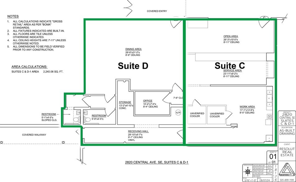 More Photos Of 2820 Central Ave SE, Albuquerque Unknown For Lease