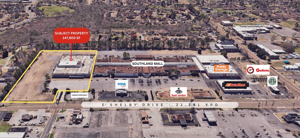 More Photos Of 1300 Southland Mall, Memphis Freestanding For Sale