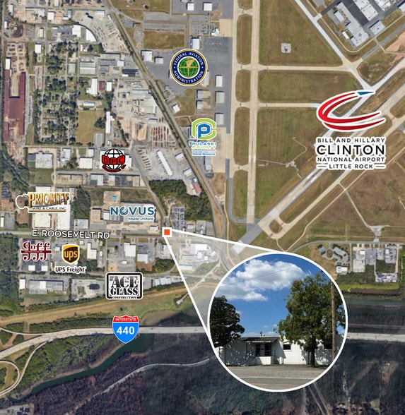 More Photos Of 2500 E Roosevelt Rd, Little Rock Warehouse For Sale