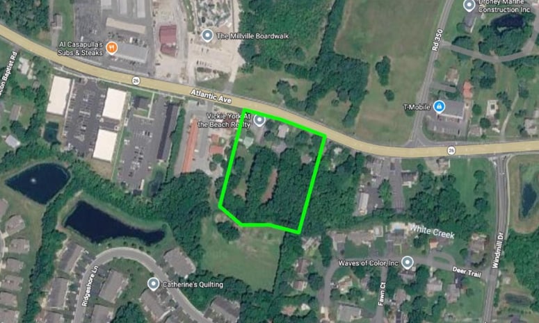 Primary Photo Of 35322-35344 Atlantic Ave, Millville Land For Sale