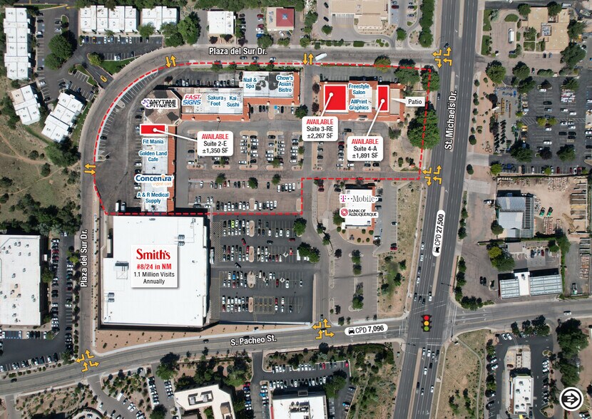 More Photos Of 730 St Michaels Dr, Santa Fe General Retail For Lease