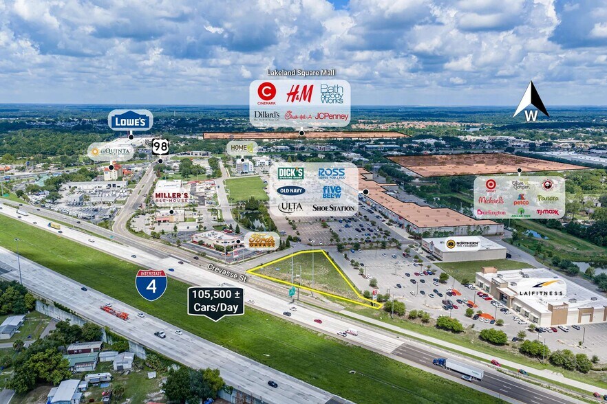 Primary Photo Of 0 Lakeland Park Center Dr, Lakeland Land For Sale