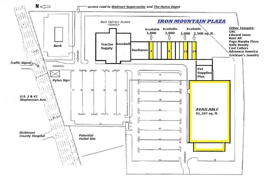 More Photos Of 1800 S Stephenson, Iron Mountain Unknown For Lease