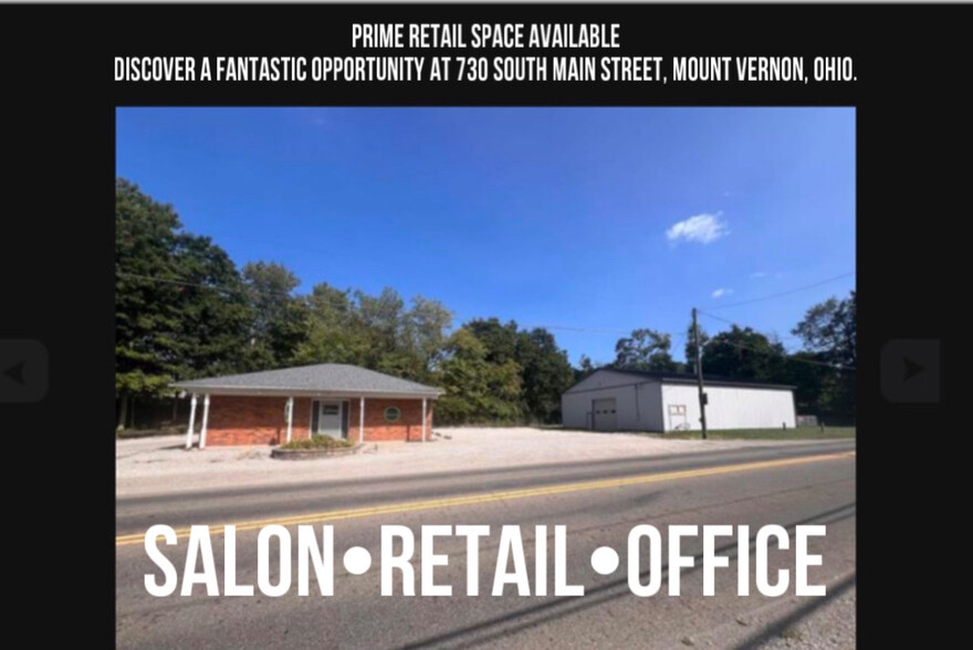 Primary Photo Of 730 S Main St, Mount Vernon General Retail For Sale