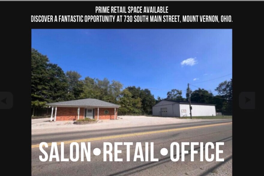 Primary Photo Of 730 S Main St, Mount Vernon Freestanding For Sale