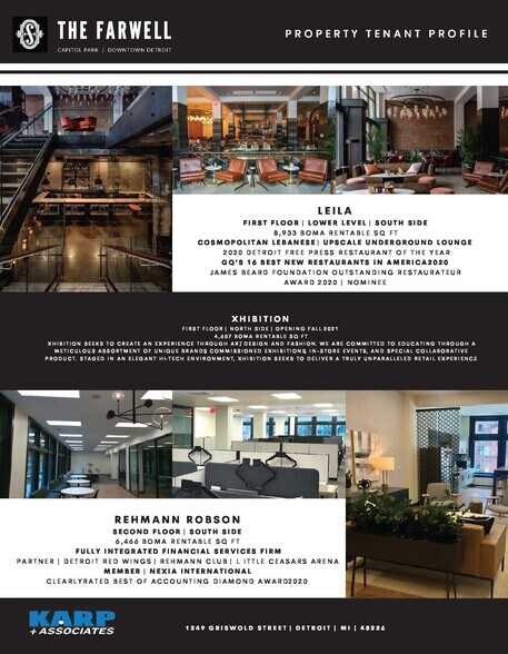 More Photos Of 1249-1253 Griswold St, Detroit Office For Lease