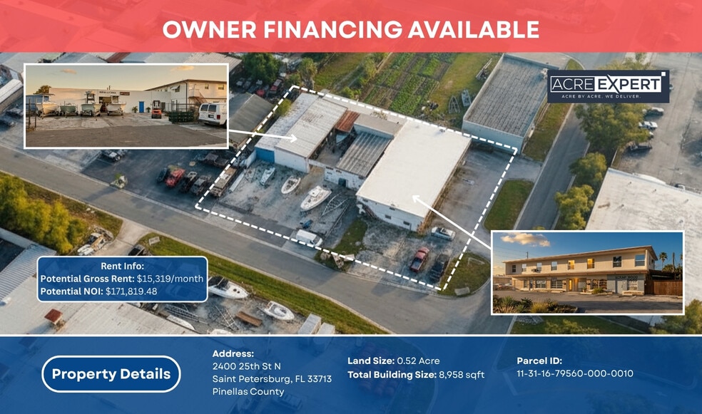 Primary Photo Of 2400 25th St N, Saint Petersburg Office For Sale