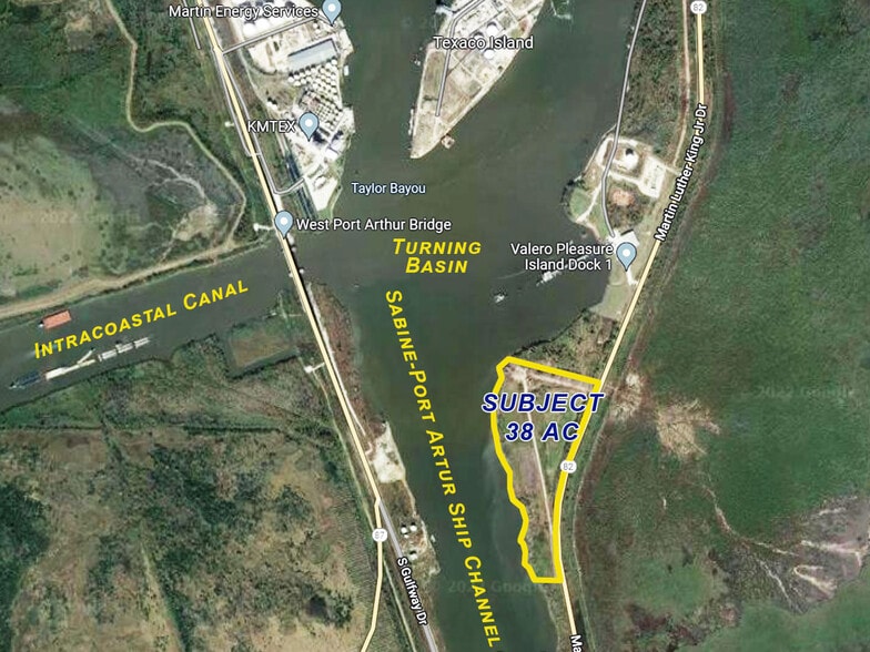 More Photos Of Highway 82 & Sabine Ship Channel, Port Arthur Land For Sale