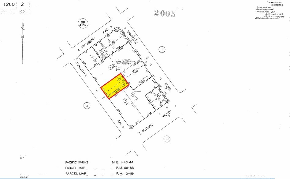 More Photos Of 2122-2126 Corinth Ave, Los Angeles Land For Sale
