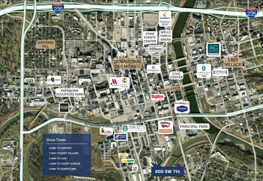 More Photos Of 600 SW 7th St, Des Moines Flex For Lease