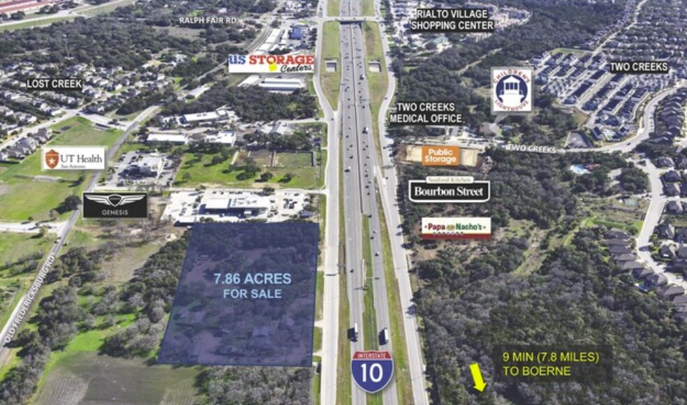 More Photos Of 25930 Interstate 10 W, Boerne Land For Sale