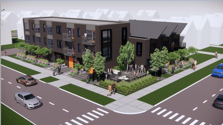 Primary Photo Of 515 Euclid St, Detroit Land For Sale