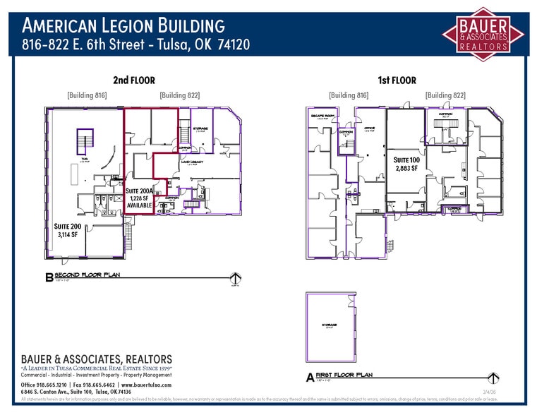 More Photos Of 816-822 E 6th St, Tulsa Office For Lease