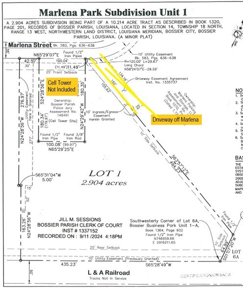More Photos Of 4331 Marlena St, Bossier City Land For Sale