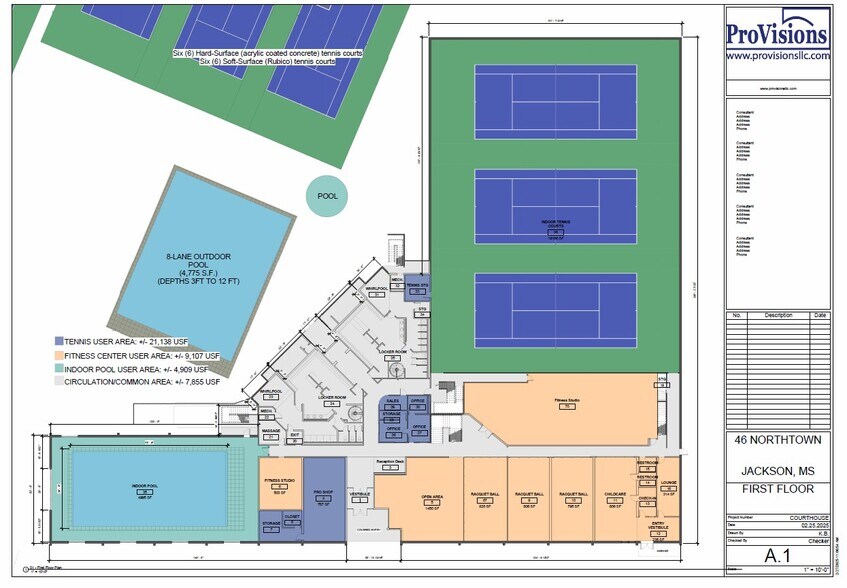 More Photos Of 46 Northtown Dr, Jackson Fitness Center For Lease