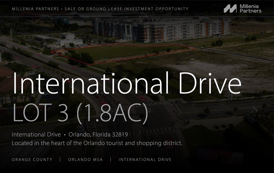 Primary Photo Of 5304 International Dr, Orlando Land For Lease