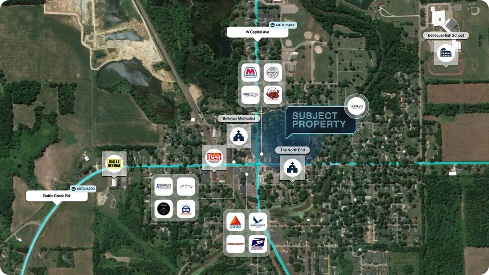 More Photos Of 205 N Elizabeth St, Bellevue Funeral Home For Sale