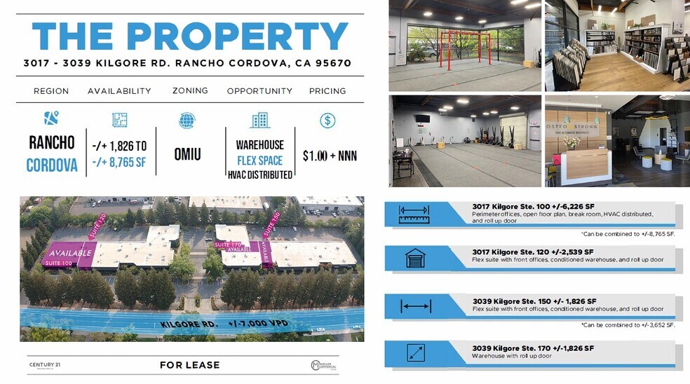 More Photos Of 3017 Kilgore Rd, Rancho Cordova Flex For Lease