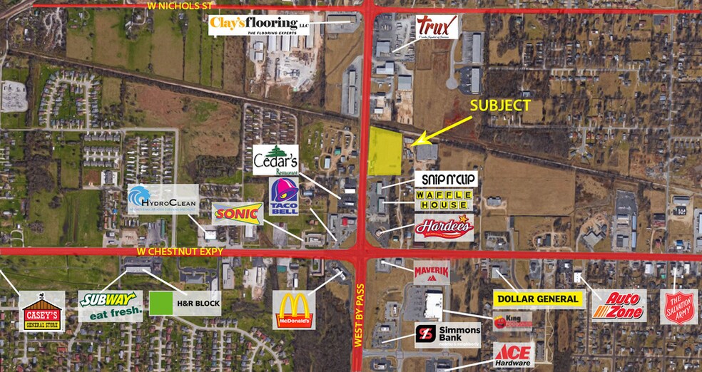 More Photos Of 600 N West Byp, Springfield Land For Sale