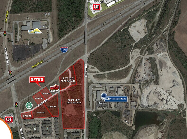 More Photos Of SEC I-820 & Marine Creek Pkwy, Fort Worth Land For Sale