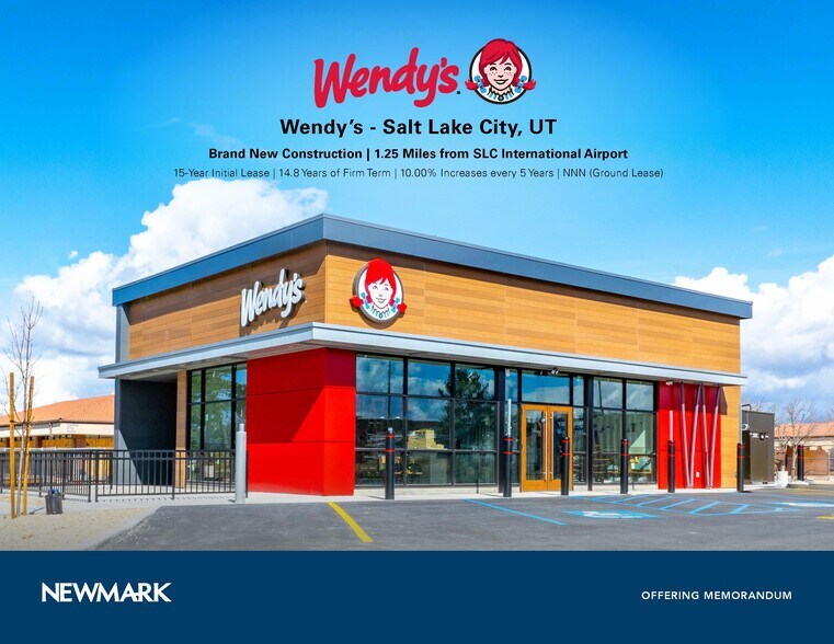 Primary Photo Of 5580 W Amelia Earhart Dr, Salt Lake City Fast Food For Sale