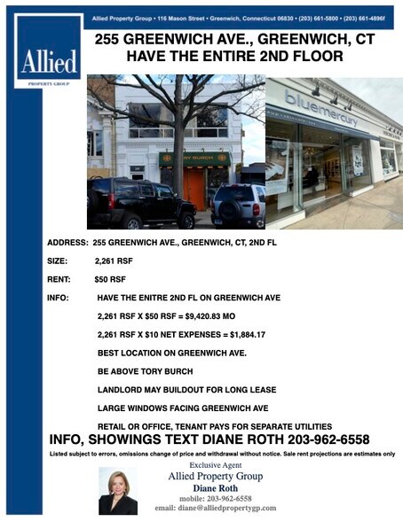 More Photos Of 255 Greenwich Ave, Greenwich Storefront Retail Office For Lease