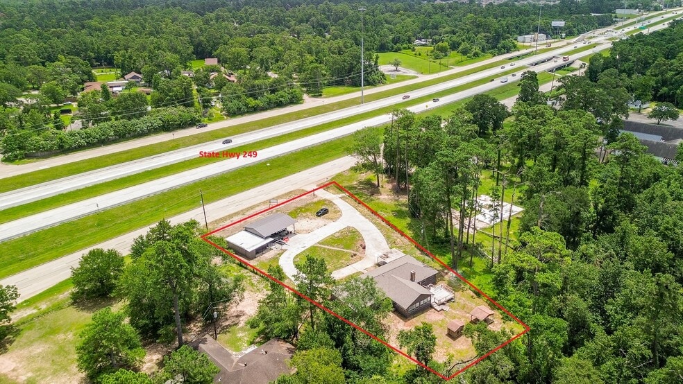 Primary Photo Of 33303 TX-249, Pinehurst Warehouse For Sale