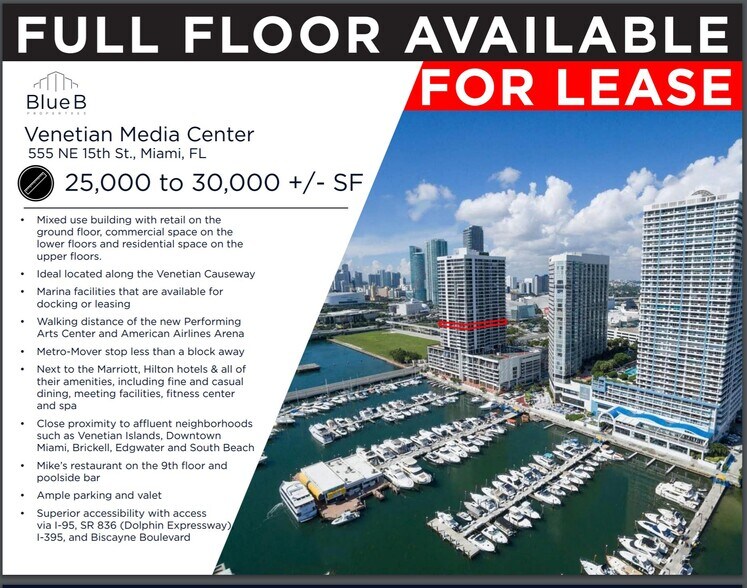 555 NE 15th St, Miami, FL 33132 MultiFamily For Lease